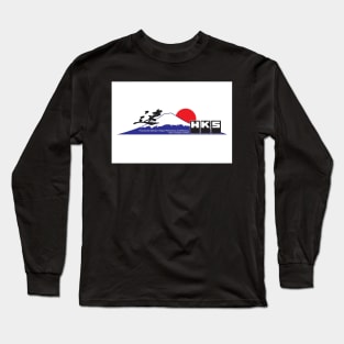 HKS Fujiyama Art Board Print Long Sleeve T-Shirt